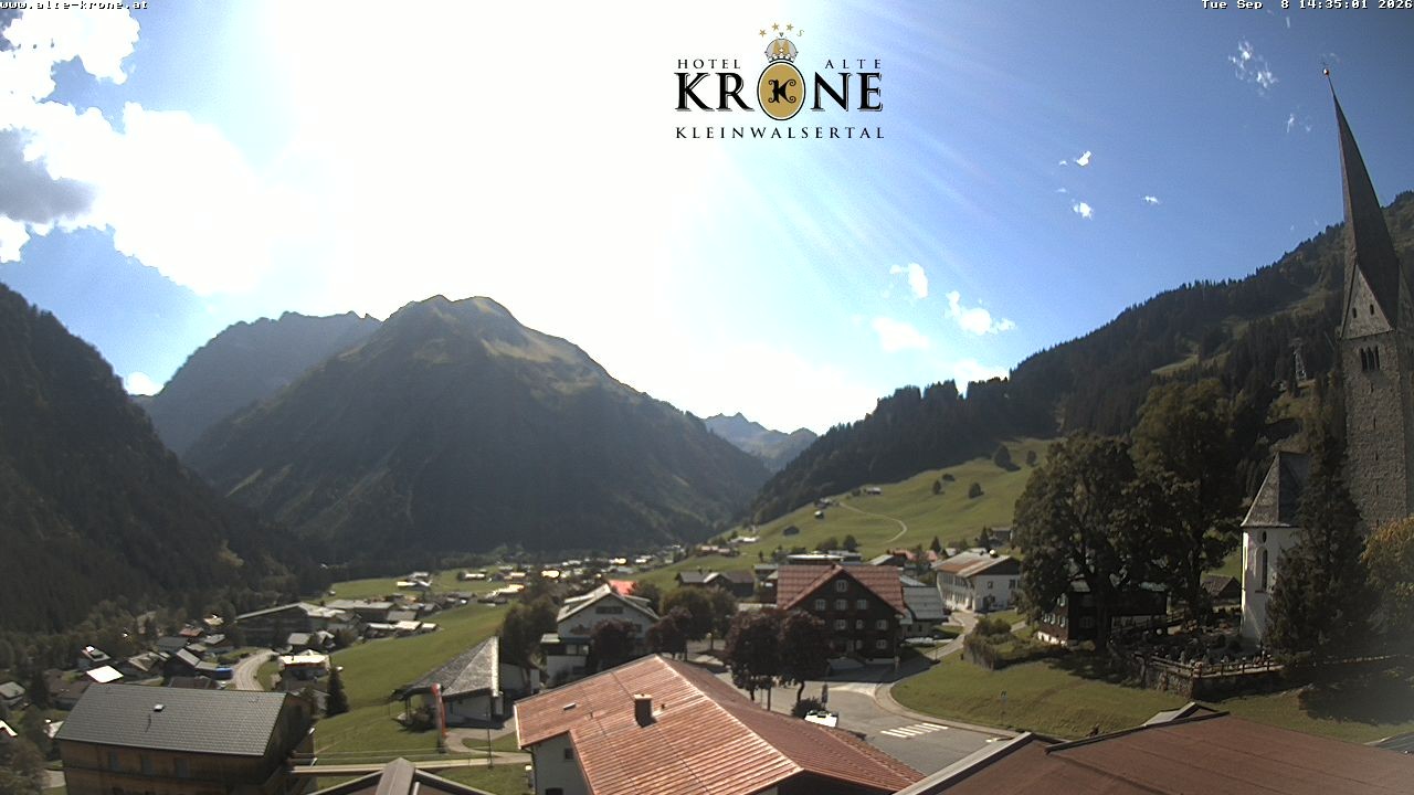 Archiv Foto Webcam Alte Krone Hotel