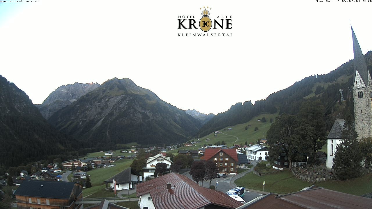 Archiv Foto Webcam Alte Krone Hotel