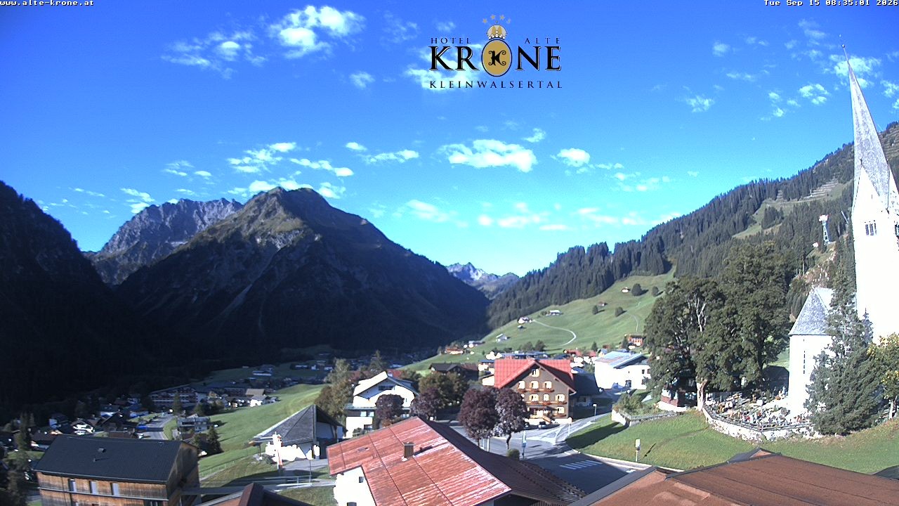 Archiv Foto Webcam Alte Krone Hotel