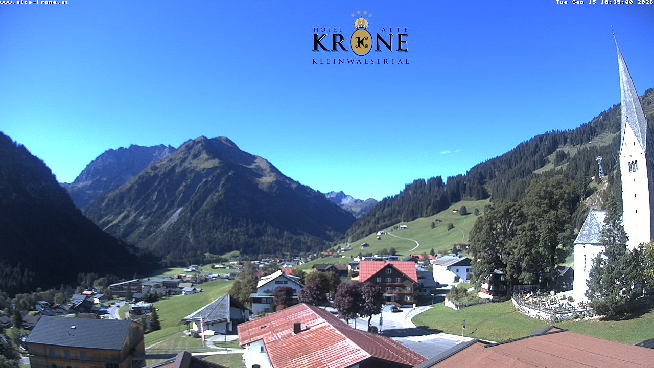 Archiv Foto Webcam Alte Krone Hotel