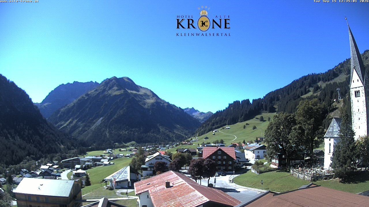 Archiv Foto Webcam Alte Krone Hotel