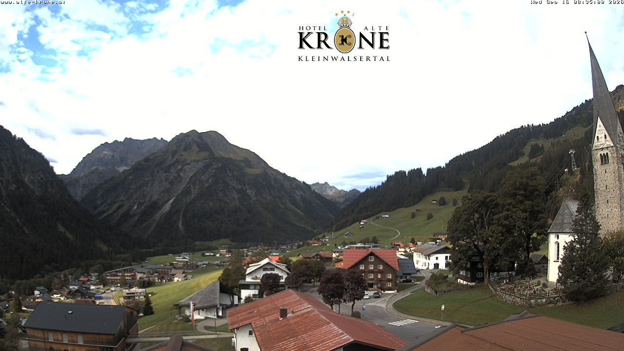 Archiv Foto Webcam Alte Krone Hotel
