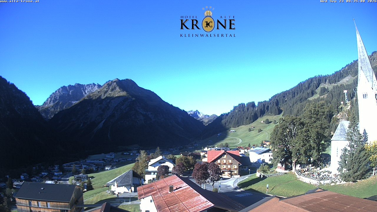 Archiv Foto Webcam Alte Krone Hotel