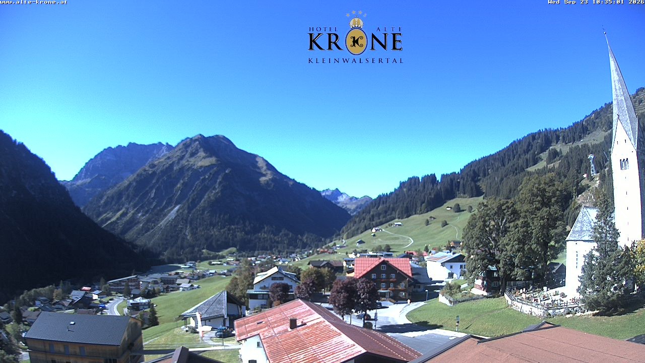 Archiv Foto Webcam Alte Krone Hotel