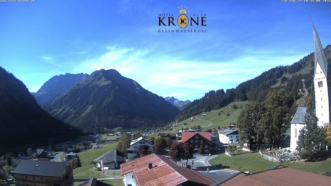 Archiv Foto Webcam Alte Krone Hotel