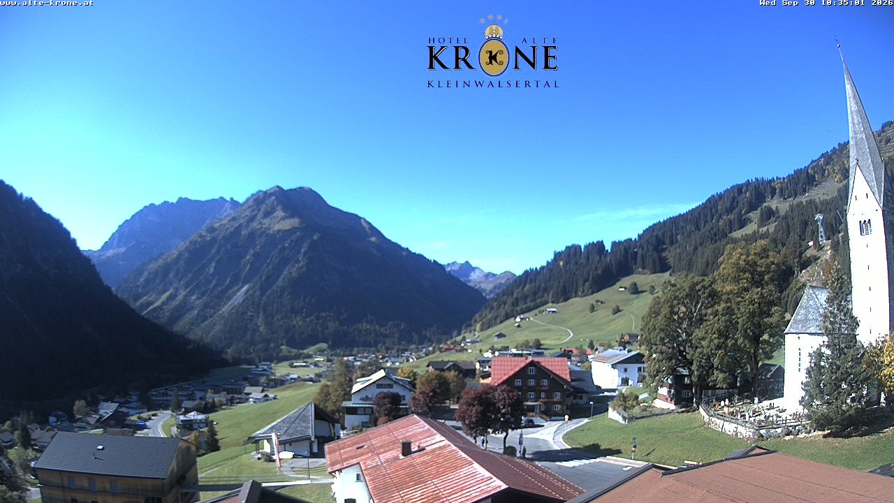 Archiv Foto Webcam Alte Krone Hotel