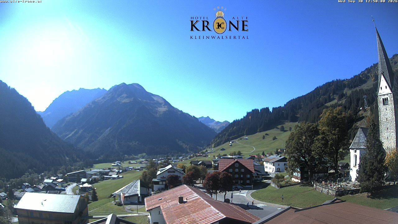 Archiv Foto Webcam Alte Krone Hotel
