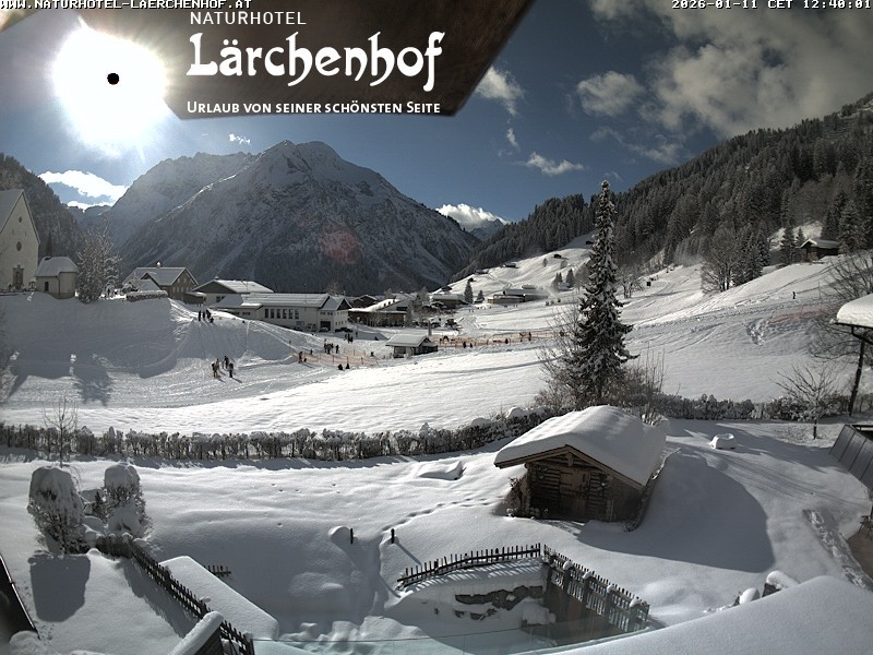 Archived image Webcam Laerchenhof Nature Hotel