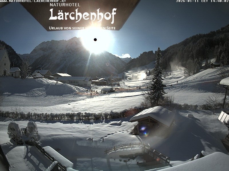 Archived image Webcam Laerchenhof Nature Hotel