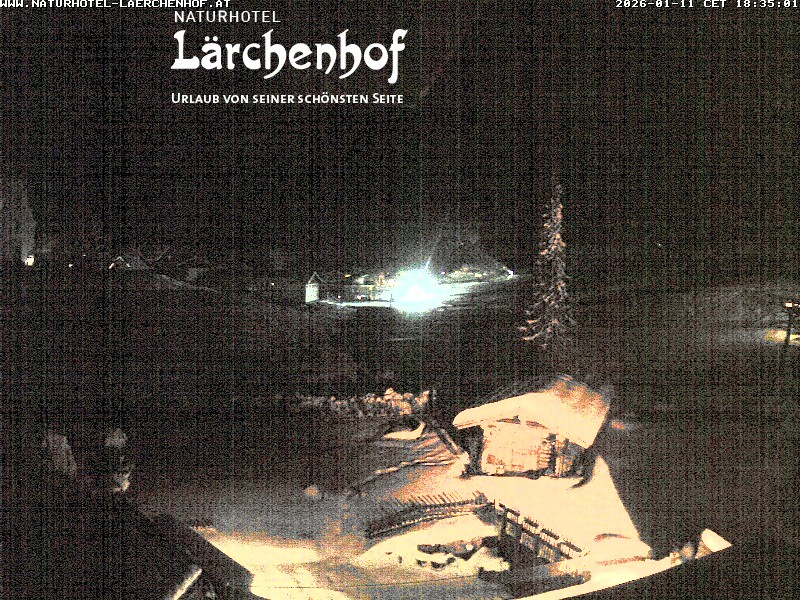 Archived image Webcam Laerchenhof Nature Hotel