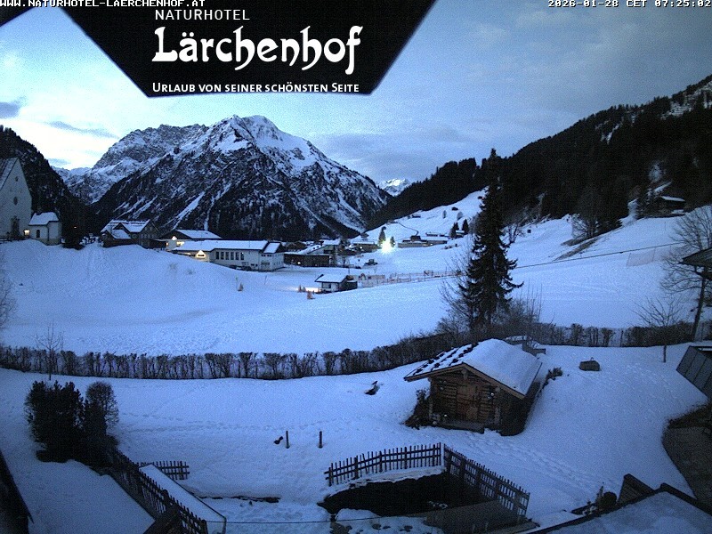 Archiv Foto Webcam Naturhotel Lärchenhof