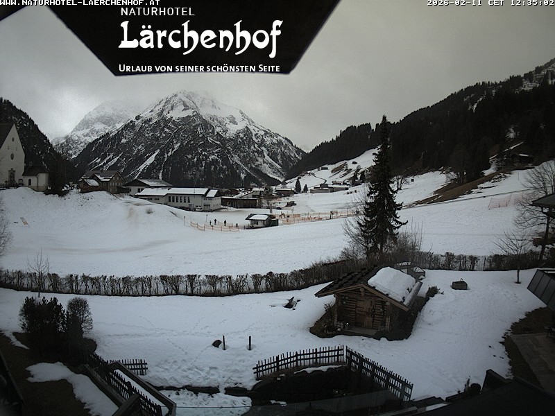 Archived image Webcam Laerchenhof Nature Hotel