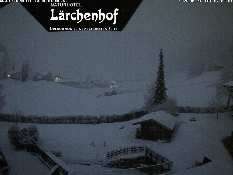 Archiv Foto Webcam Naturhotel Lärchenhof