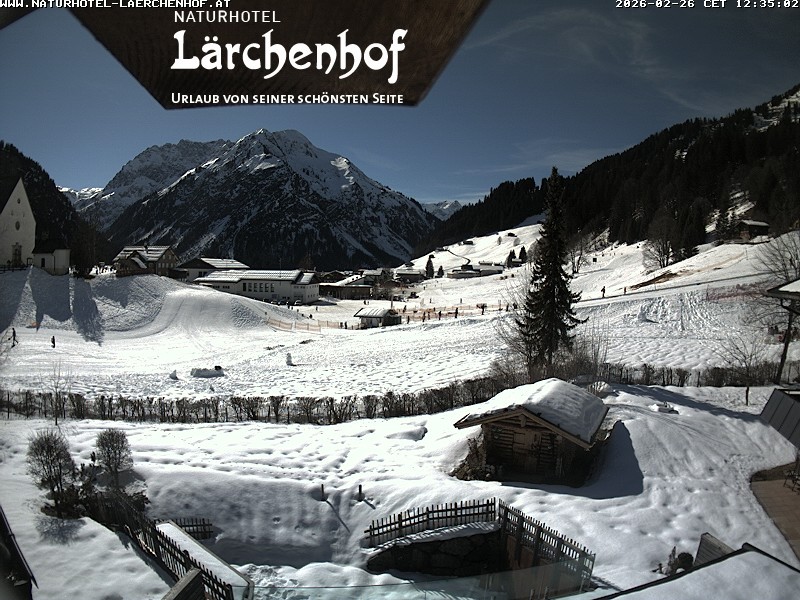 Archived image Webcam Laerchenhof Nature Hotel
