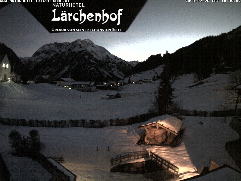 Archiv Foto Webcam Naturhotel Lärchenhof