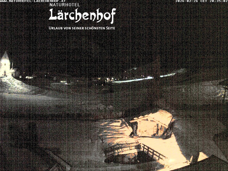 Archived image Webcam Laerchenhof Nature Hotel