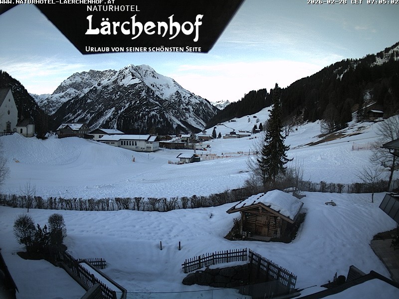 Archived image Webcam Laerchenhof Nature Hotel