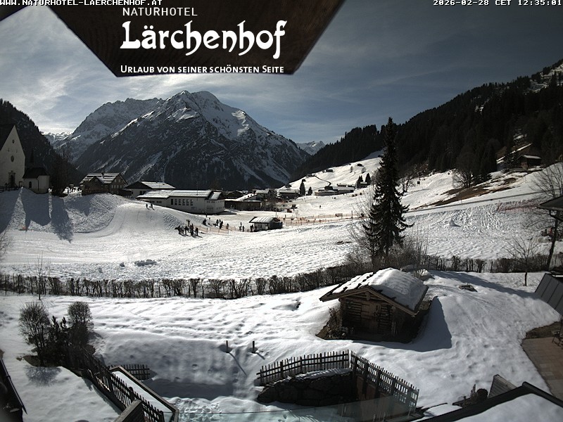 Archived image Webcam Laerchenhof Nature Hotel