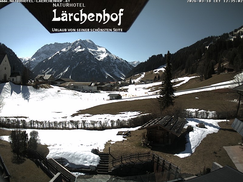 Archived image Webcam Laerchenhof Nature Hotel