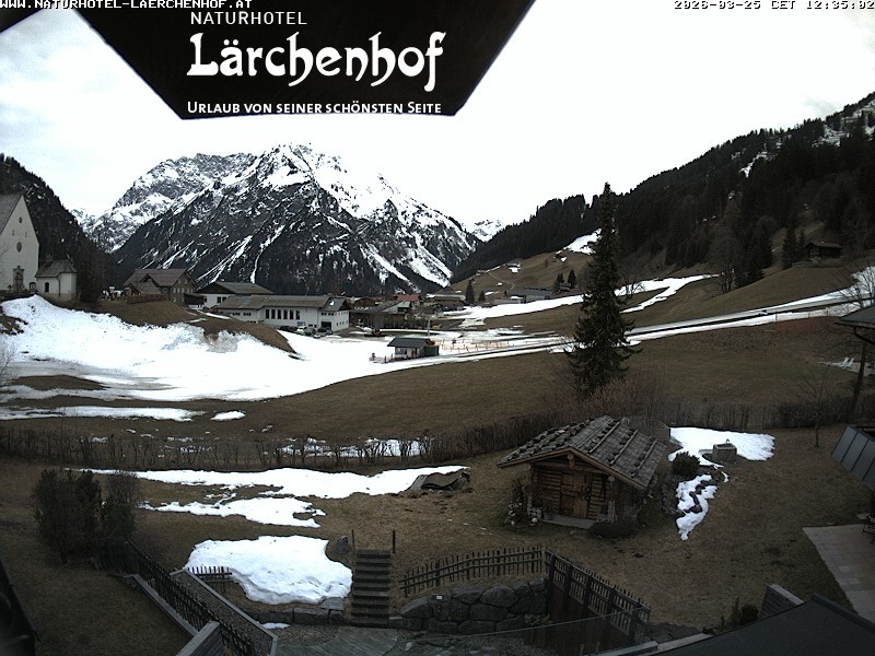 Archived image Webcam Laerchenhof Nature Hotel