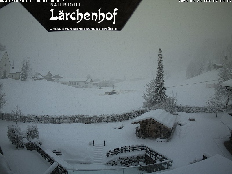 Archiv Foto Webcam Naturhotel Lärchenhof