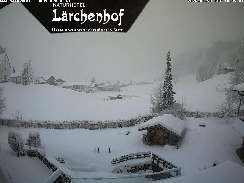 Archiv Foto Webcam Naturhotel Lärchenhof