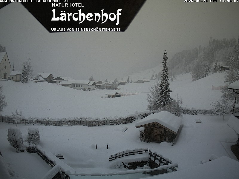 Archiv Foto Webcam Naturhotel Lärchenhof