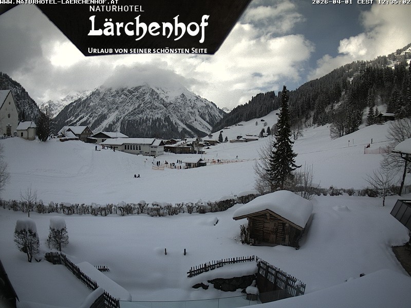 Archived image Webcam Laerchenhof Nature Hotel