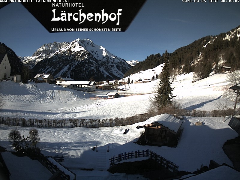 Archived image Webcam Laerchenhof Nature Hotel