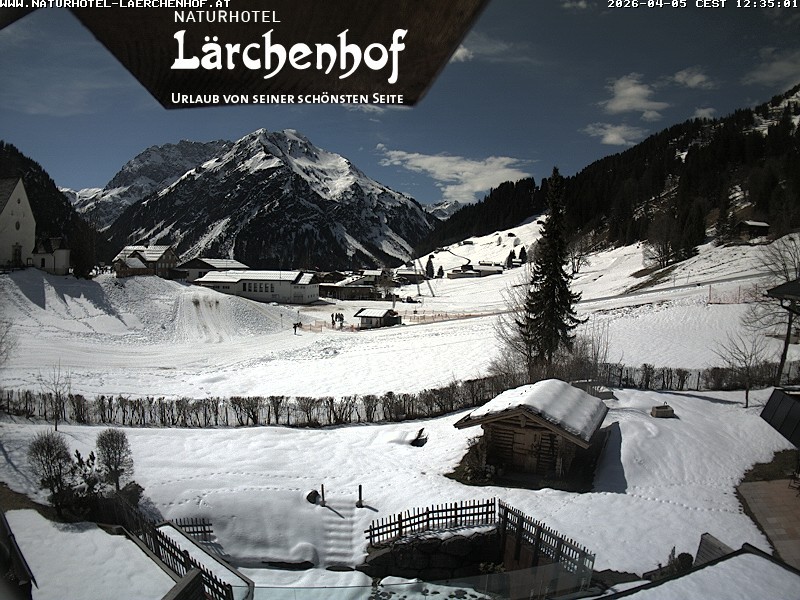Archived image Webcam Laerchenhof Nature Hotel