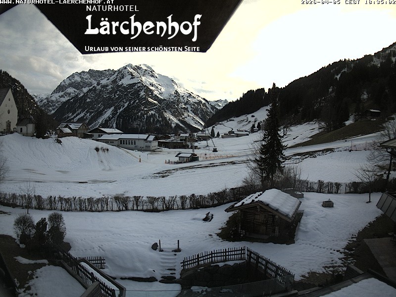 Archived image Webcam Laerchenhof Nature Hotel