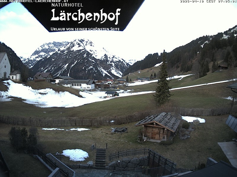 Archived image Webcam Laerchenhof Nature Hotel