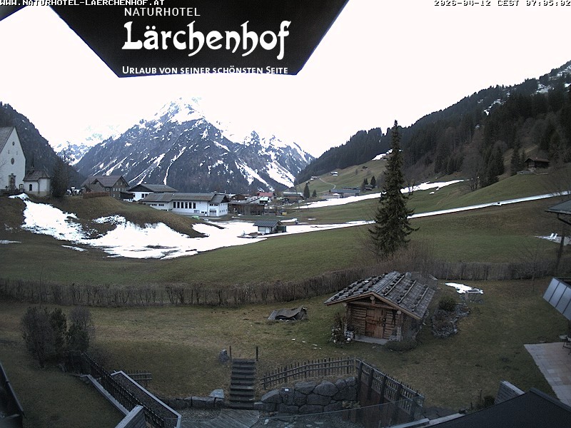 Archived image Webcam Laerchenhof Nature Hotel