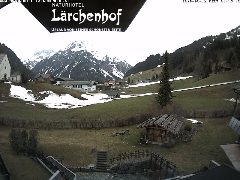 Archived image Webcam Laerchenhof Nature Hotel