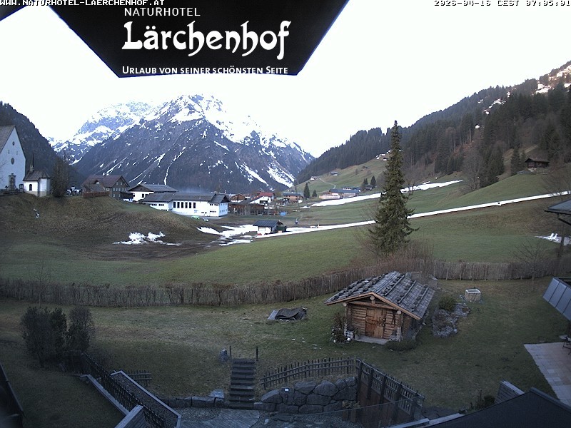 Archived image Webcam Laerchenhof Nature Hotel