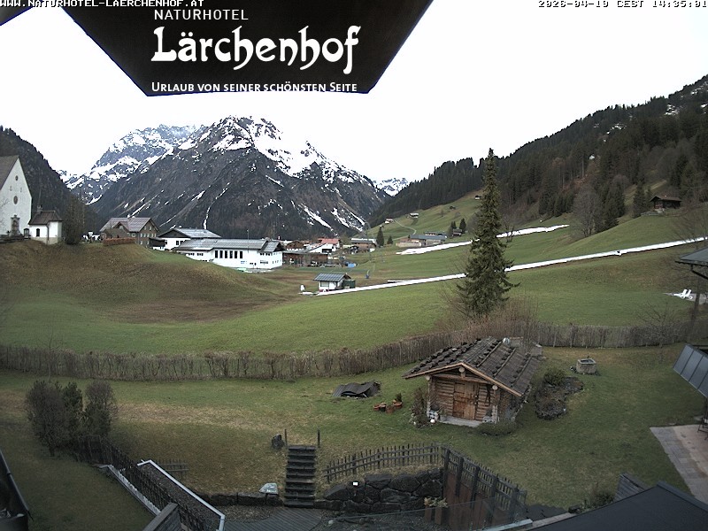 Archived image Webcam Laerchenhof Nature Hotel