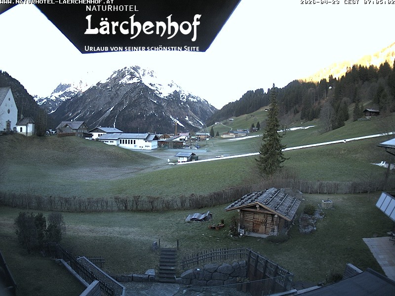 Archived image Webcam Laerchenhof Nature Hotel