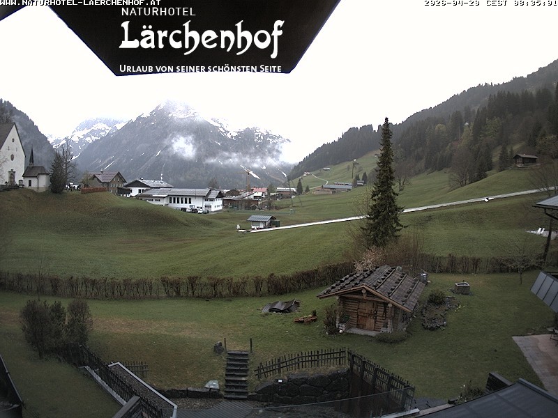 Archived image Webcam Laerchenhof Nature Hotel