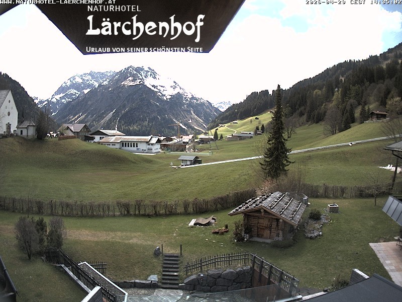 Archived image Webcam Laerchenhof Nature Hotel