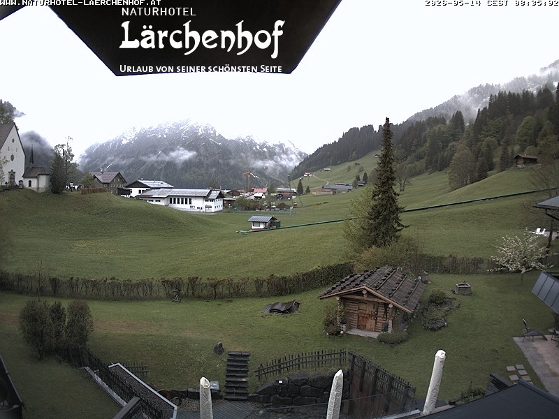 Archived image Webcam Laerchenhof Nature Hotel