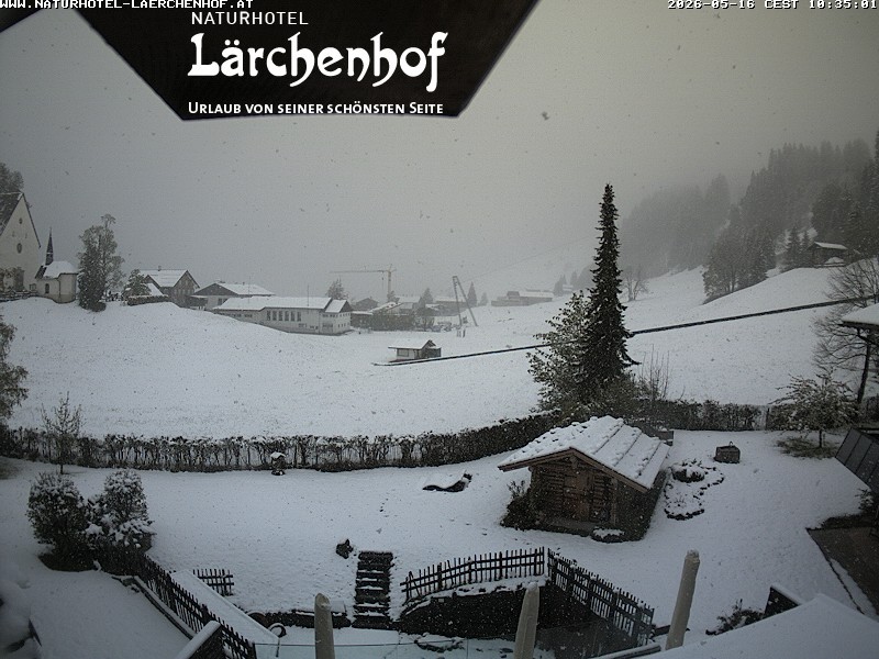 Archiv Foto Webcam Naturhotel Lärchenhof