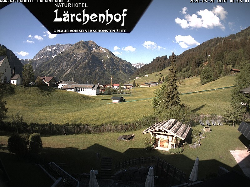 Archived image Webcam Laerchenhof Nature Hotel