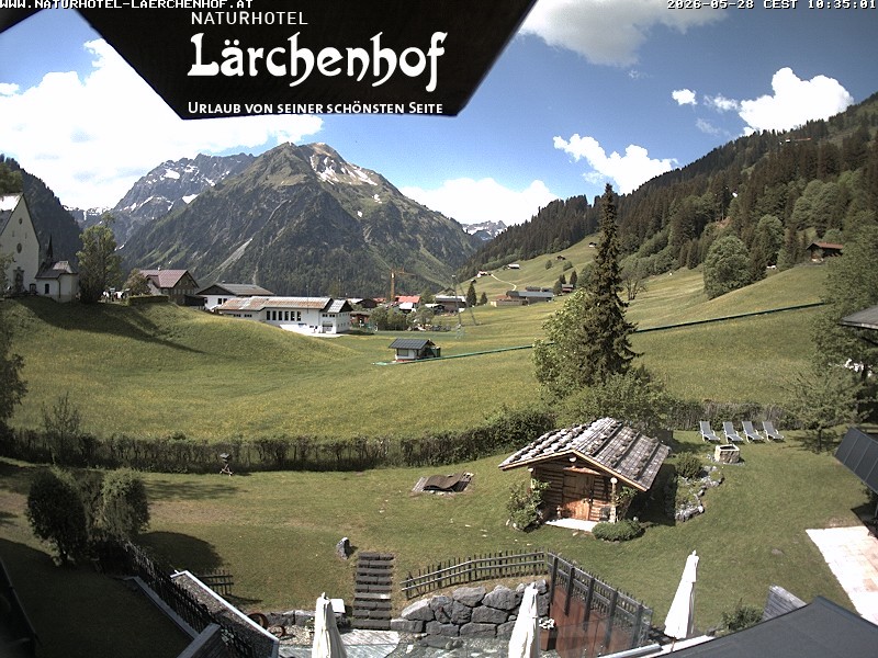 Archived image Webcam Laerchenhof Nature Hotel