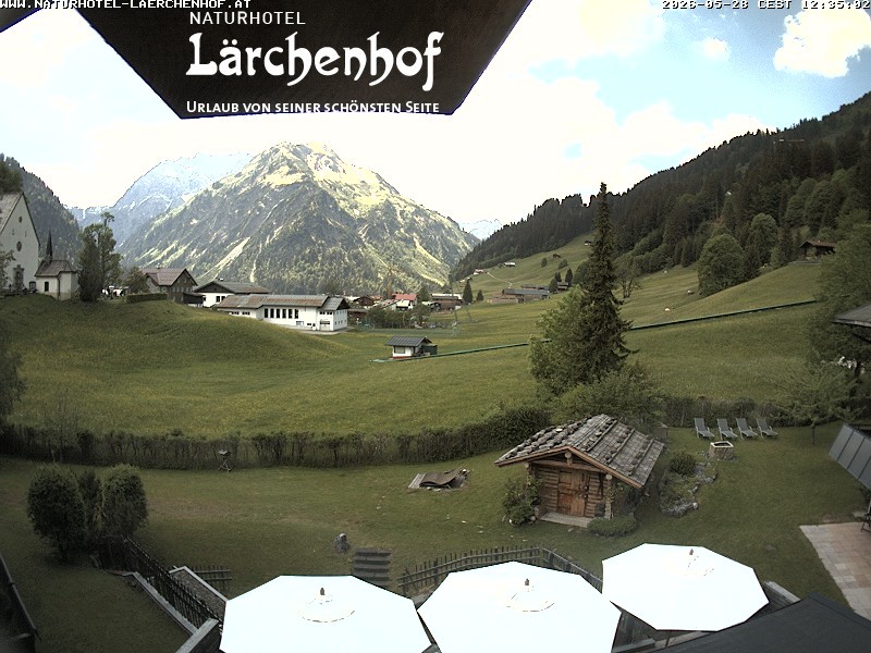 Archived image Webcam Laerchenhof Nature Hotel