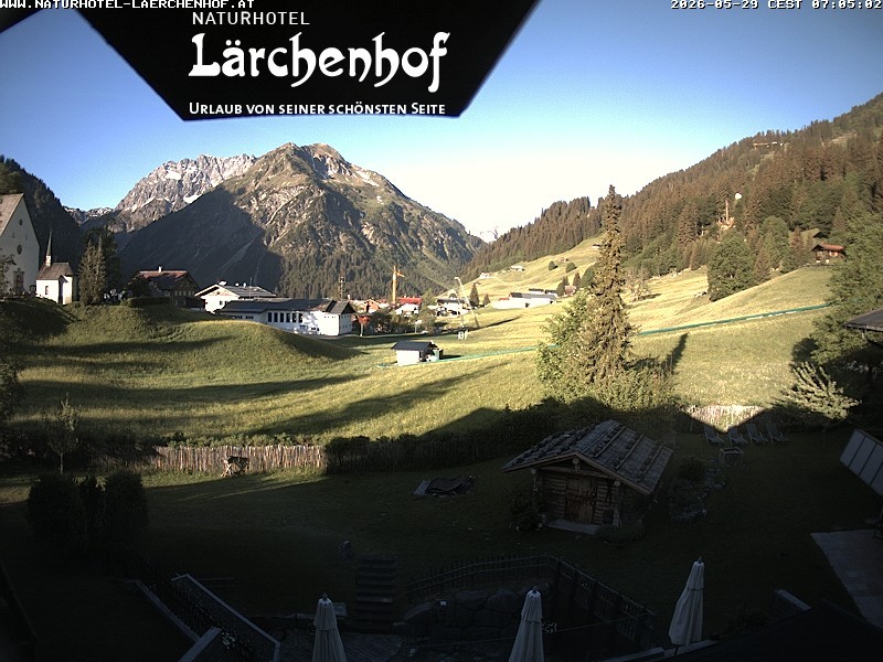 Archived image Webcam Laerchenhof Nature Hotel