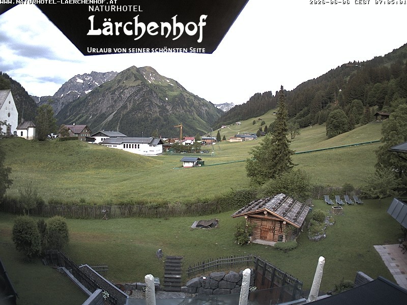 Archived image Webcam Laerchenhof Nature Hotel