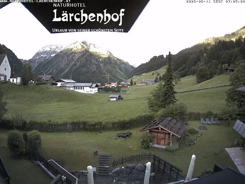 Archived image Webcam Laerchenhof Nature Hotel