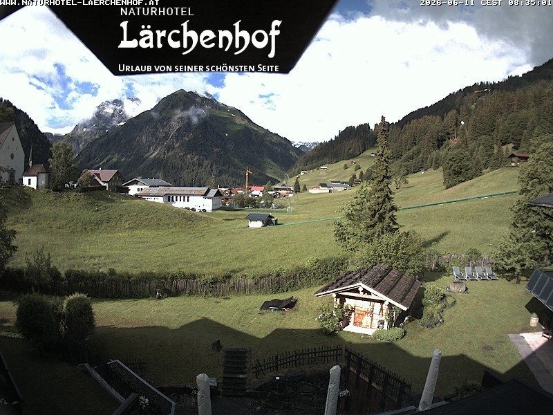 Archived image Webcam Laerchenhof Nature Hotel