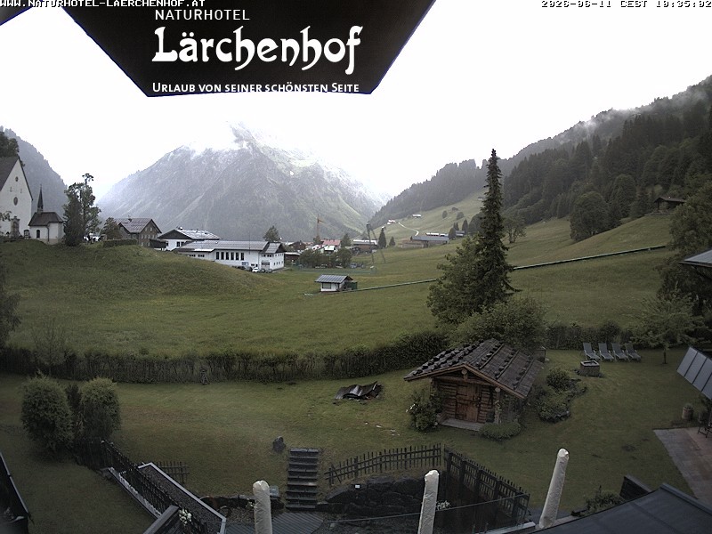 Archived image Webcam Laerchenhof Nature Hotel