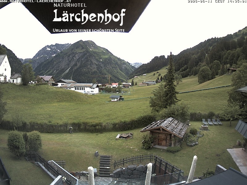 Archived image Webcam Laerchenhof Nature Hotel